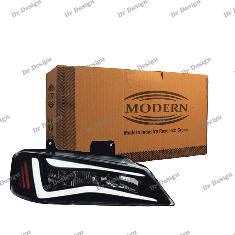 چراغ جلو اسپرت پارس مدرن طرح کامارو سفید