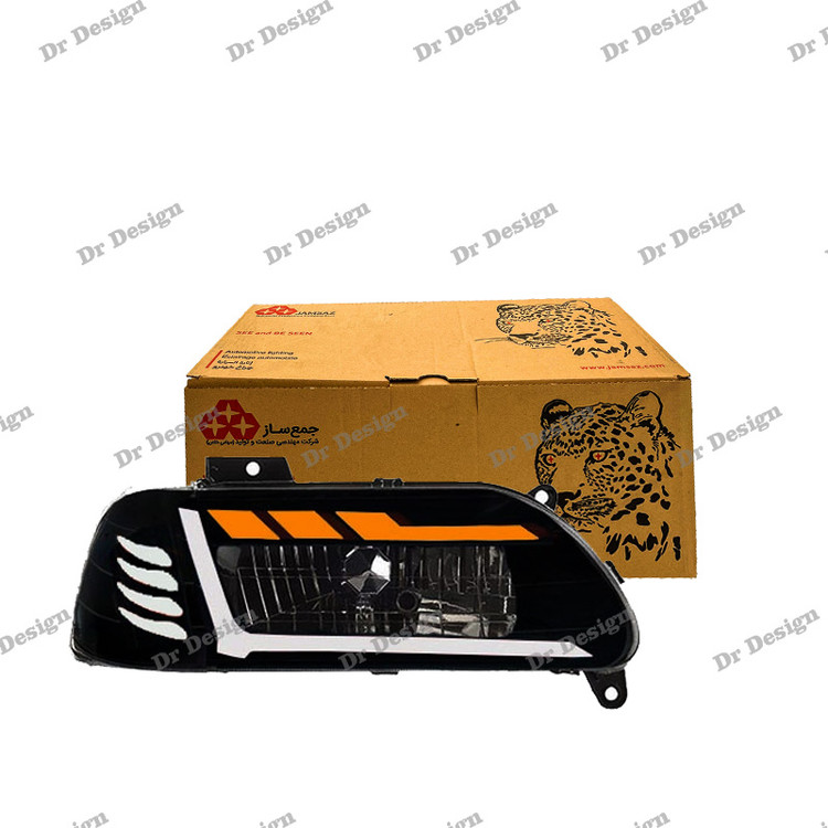 چراغ جلو اسپرت پراید جمع ساز طرح آئودی