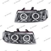 چراغ جلو اسپرت سمند طرح حلقه سفید