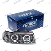 چراغ جلو اسپرت سمند کروز طرح حلقه سفید