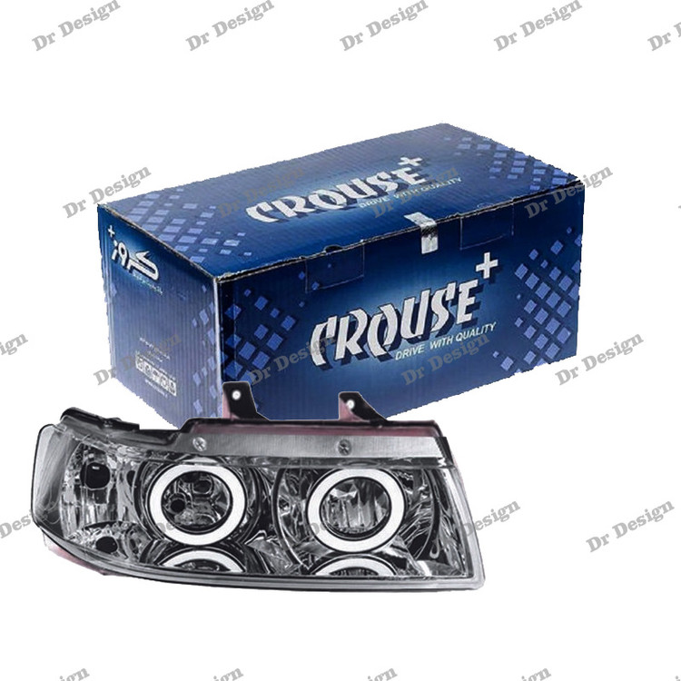 چراغ جلو اسپرت سمند کروز طرح حلقه سفید