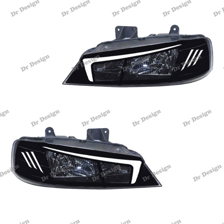 چراغ جلو اسپرت پژو پارس طرح دنا پلاس سفید