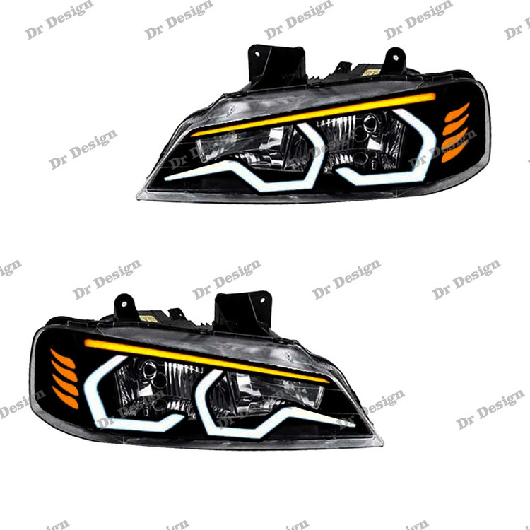 چراغ جلو اسپرت پارس طرح بی ام و