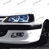 چراغ جلو اسپرت پارس طرح Bmw سفید داخل مشکی