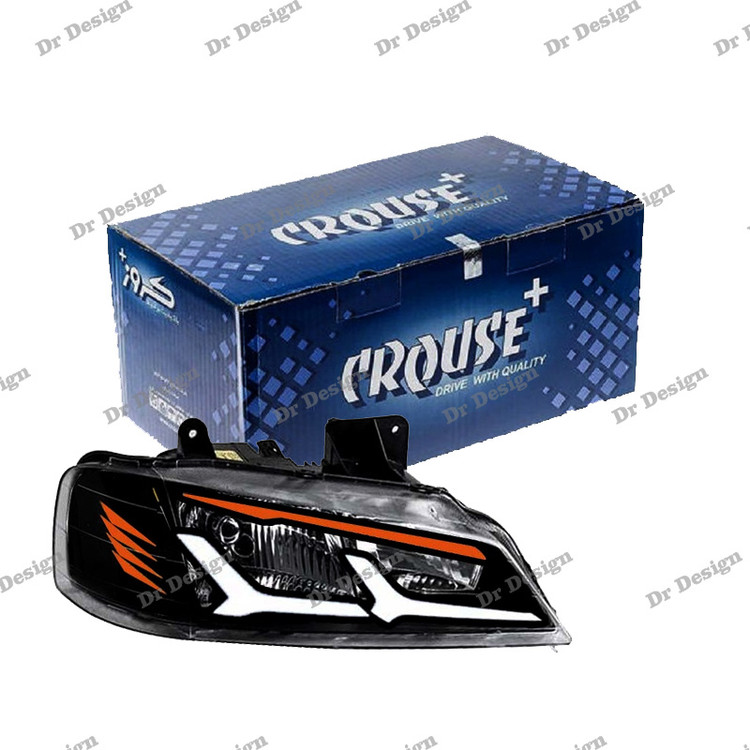 چراغ جلو اسپرت پارس کروز طرح اونتادور سفید انبه ای