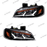 چراغ جلو اسپرت پارس طرح اونتادور سفید انبه ای