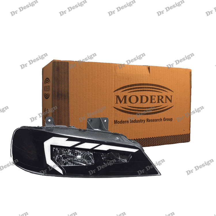 چراغ جلو اسپرت پارس مدرن طرح آئودی سفید