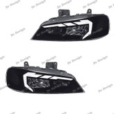 چراغ جلو اسپرت پارس طرح آئودی سفید