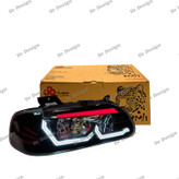 چراغ جلو اسپرت پراید جمع ساز طرح هگزا سفید قرمز