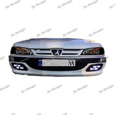 چراغ اسپرت پارس مدل بنز سفید انبه ای