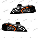 چراغ اسپرت پارس مدل بنز سفید انبه ای