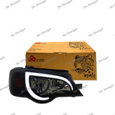 چراغ جلو اسپرت پراید 111 و 132 جمع ساز طرح جی تی 86 سفید