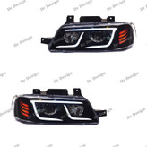 چراغ جلو اسپرت 405 طرح آبشاری سفید