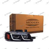 چراغ جلو اسپرت 405 مدرن طرح آبشاری سفید