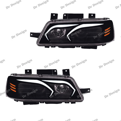 چراغ جلو اسپرت 405 طرح بنز