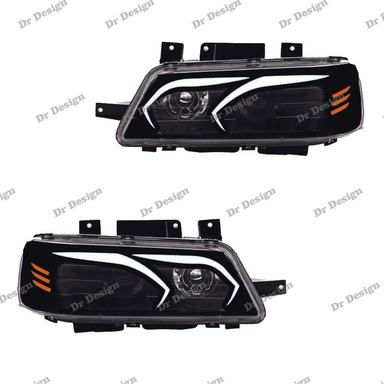 چراغ جلو اسپرت 405 طرح بنز