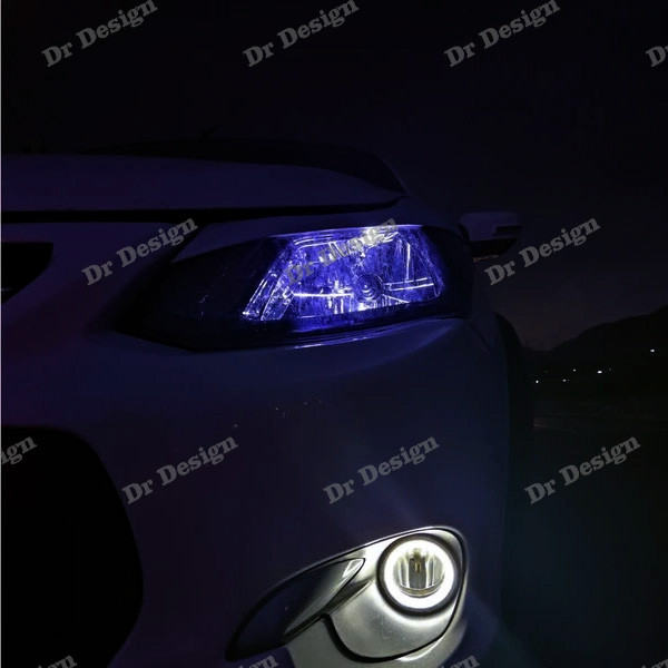 مه شکن اسپرت مدل حلقه نعون سفید