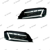 چراغ جلو اسپرت پارس طرح آئودی سفید