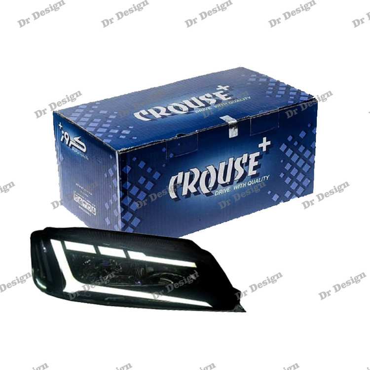 چراغ جلو اسپرت پارس کروز طرح آئودی سفید