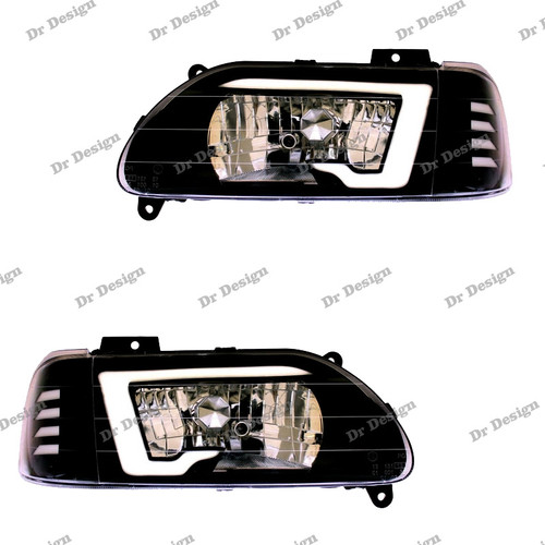 چراغ جلو اسپرت پراید طرح فورد سفید