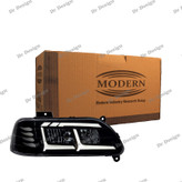 چراغ جلو اسپرت پراید مدرن طرح آئودی سفید