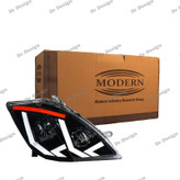 چراغ جلو اسپرت تیبا 1 و 2 مدرن طرح لامبورگینی سفید