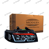 چراغ جلو اسپرت سمند مدرن طرح ام