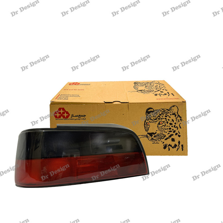 چراغ خطر پژو پارس ای ال ایکس بالا دودی جمع ساز