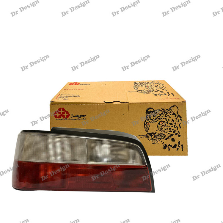 چراغ خطر پژو پارس ای ال ایکس بالا سفید جمع ساز