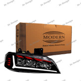 چراغ جلو اسپرت پارس مدرن طرح آئودی سفید قرمز