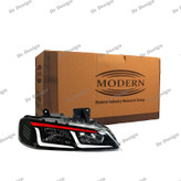 چراغ جلو اسپرت پارس طرح آبشاری سفید قرمز