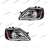 چراغ جلو اسپرت ال 90 طرح آکورد سفید