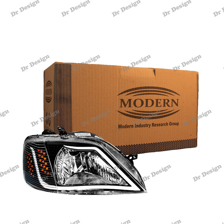 چراغ جلو اسپرت ال 90 مدرن طرح آکورد سفید