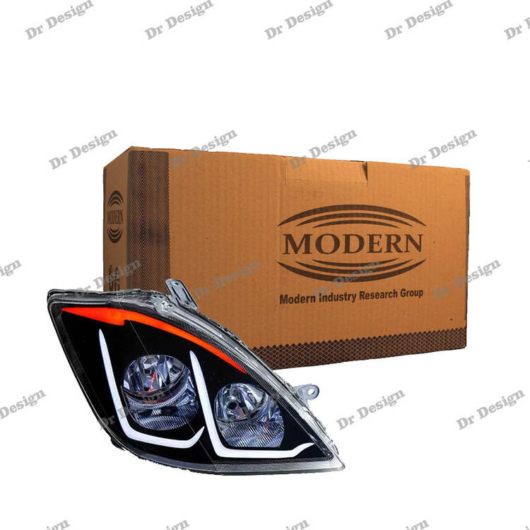 چراغ جلو اسپرت تیبا 1 و 2 مدرن طرح بی ام و سفید