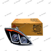 چراغ جلو اسپرت تیبا 1 و 2 جمع ساز طرح بی ام و سفید