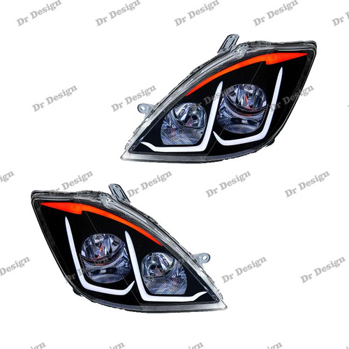 چراغ جلو اسپرت تیبا 1 و 2 طرح بی ام و سفید