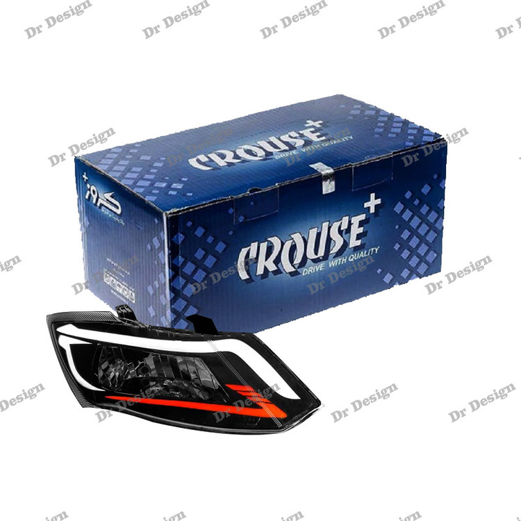 چراغ جلو اسپرت ساینا و کوییک کروز طرح سوبارو سفید