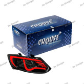 چراغ جلو اسپرت ساینا و کوییک کروز طرح رم قرمز