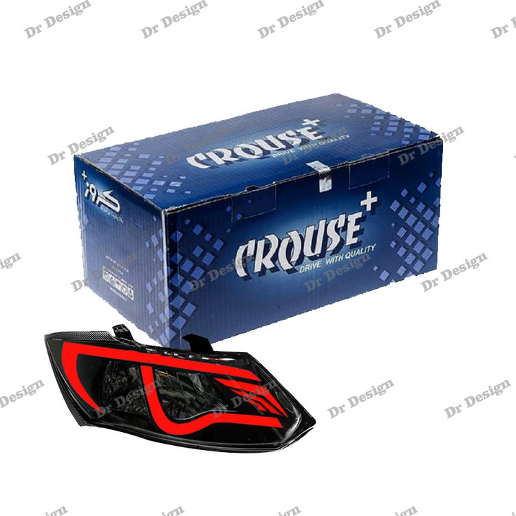 چراغ جلو اسپرت ساینا و کوییک کروز طرح رم قرمز