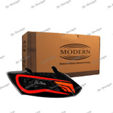 چراغ جلو اسپرت ساینا و کوییک مدرن طرح کامارو قرمز