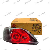 چراغ جلو اسپرت ال 90 جمع ساز طرح جفت حلقه سه بعدی قرمز