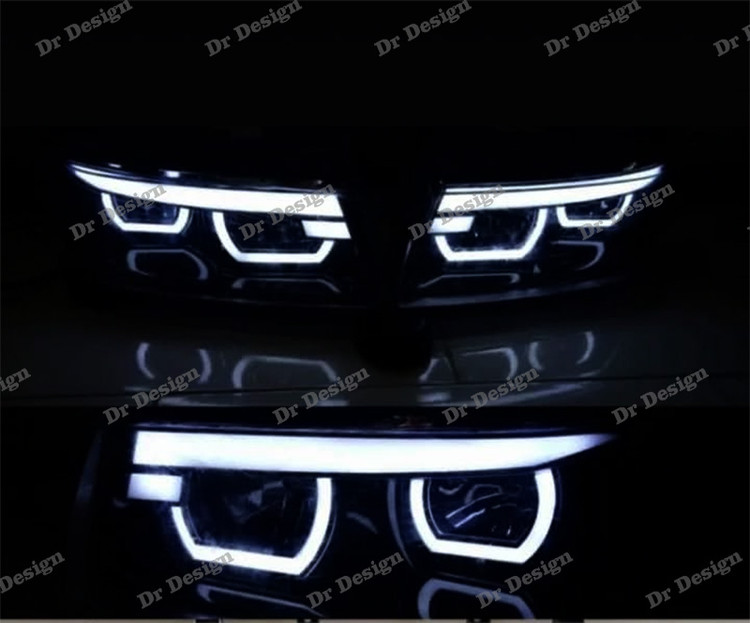 چراغ جلو اسپرت سمند طرح دمون سفید