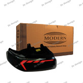 چراغ جلو اسپرت سمند مدرن طرح ویلد قرمز