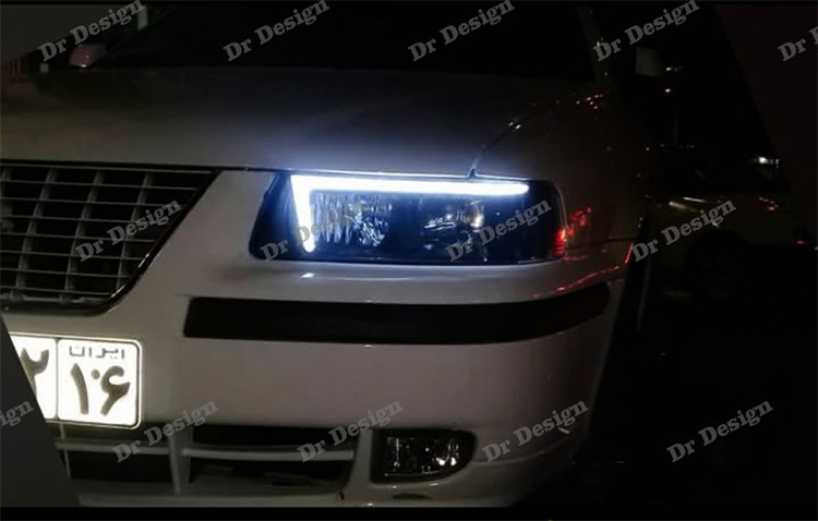 چراغ جلو اسپرت سمند طرح دنا پلاس