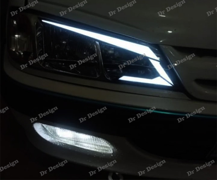 چراغ جلو اسپرت پارس طرح وورس سفید