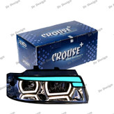 چراغ جلو اسپرت سمند کروز طرح دمنون آبی یخی