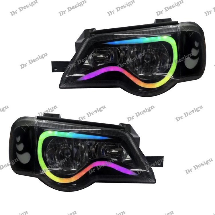 چراغ جلو اسپرت پراید 111 و 132 طرح جی تی 86 فولکالر