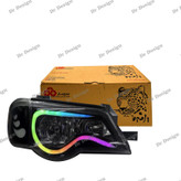 چراغ جلو اسپرت پراید 111 و 132 جمع ساز طرح جی تی 86 فولکالر