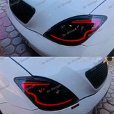 چراغ جلو اسپرت تیبا مدل کادنزا قرمز