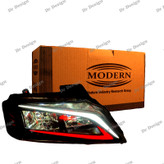 چراغ جلو اسپرت پارس مدرن طرح نایک سفید قرمز